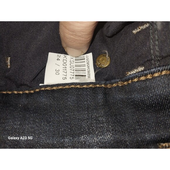 Mavi Molly Mid Rise Bootcut Jeans Size 24 with 30" Inseam Dark Wash - Picture 7 of 7